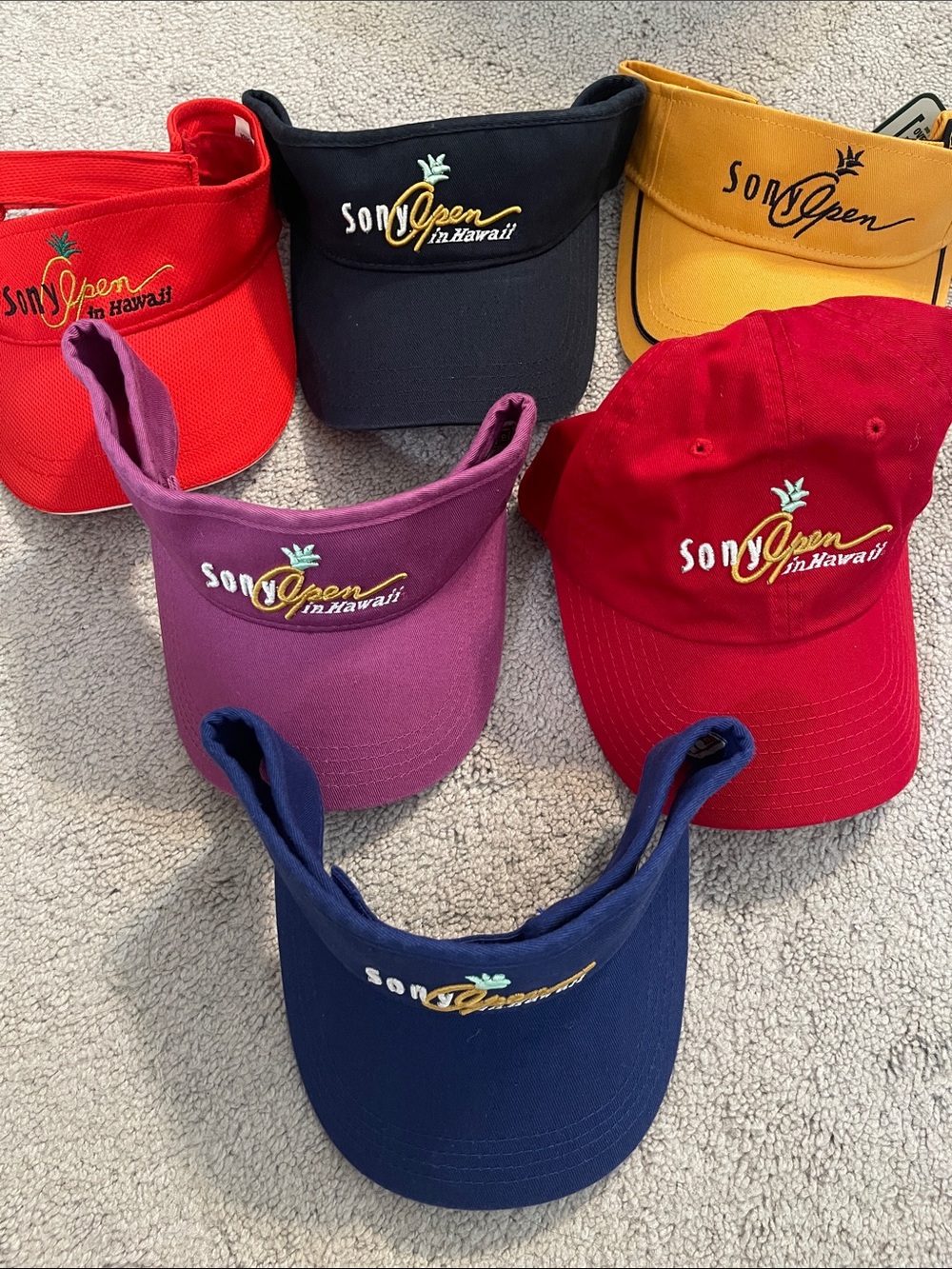 Sony Open Hawaii Caps and Visors - Multiple Colors